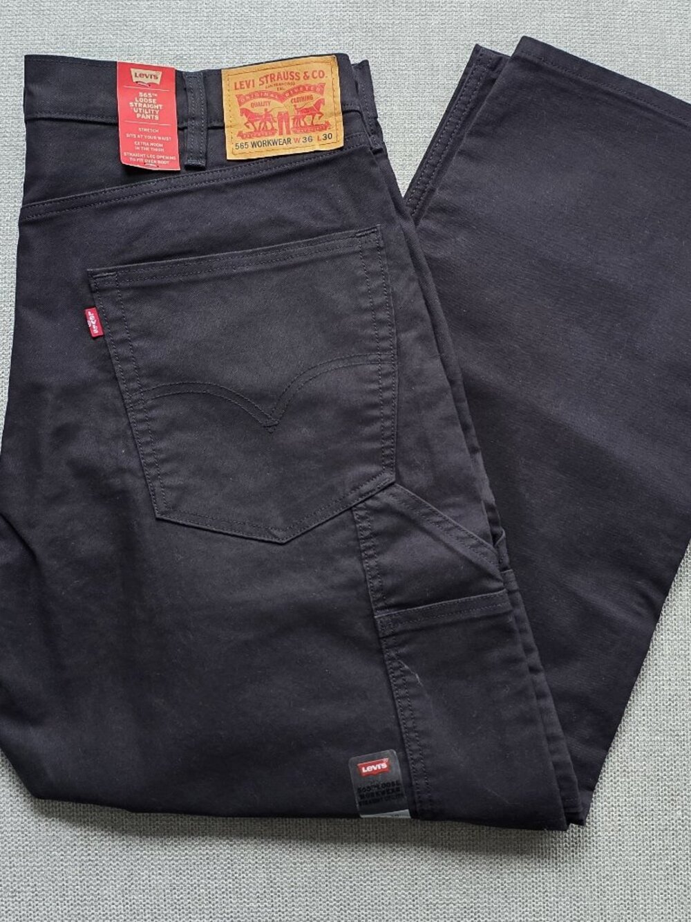 Levi's 565 Loose Straight Utility Pants 36x30